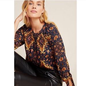 Kachel x Anthropologie Ale Geometric Top